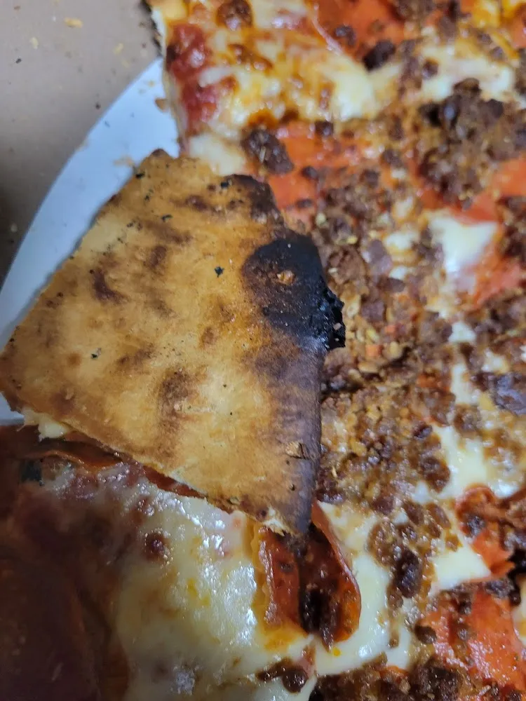 Burnt Pizza
